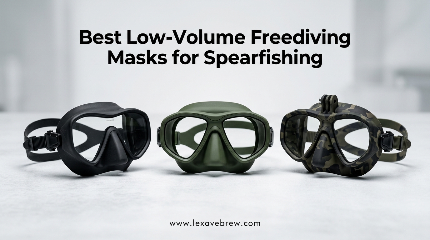 Best Low-Volume Freediving Masks for Spearfishing