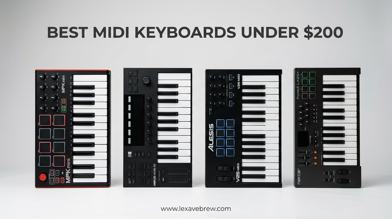 Best MIDI Keyboards Under $200