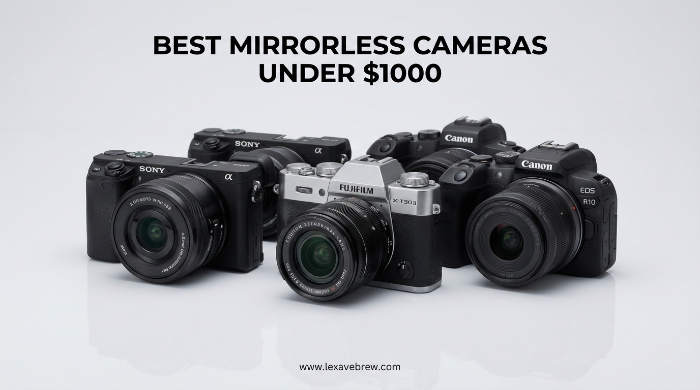 Best Mirrorless Cameras Under $1000