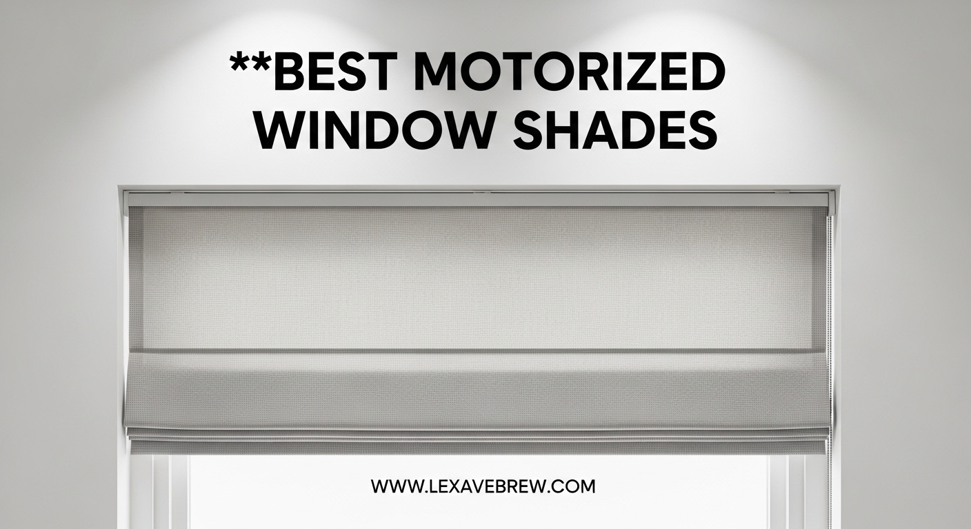 Best Motorized Window Shades