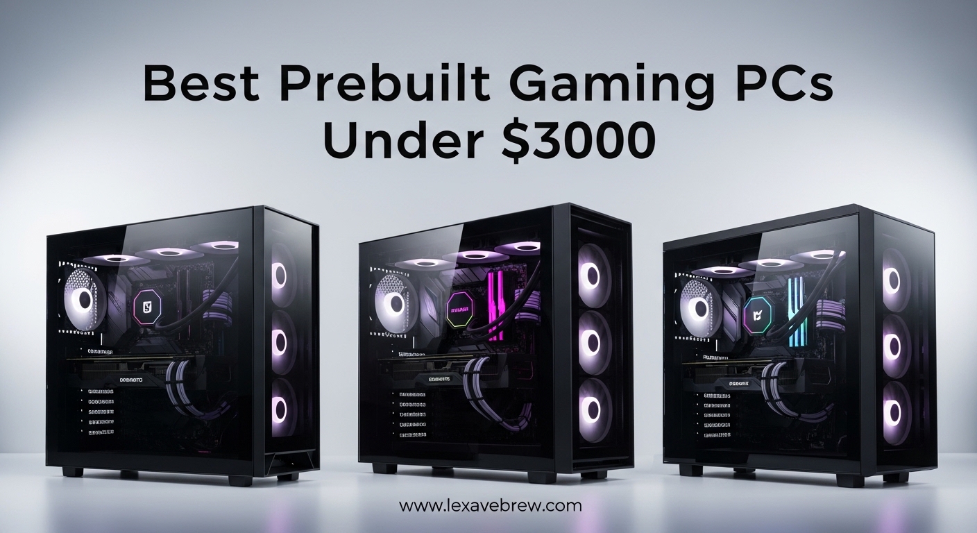 Best Prebuilt Gaming PCs Under $3000
