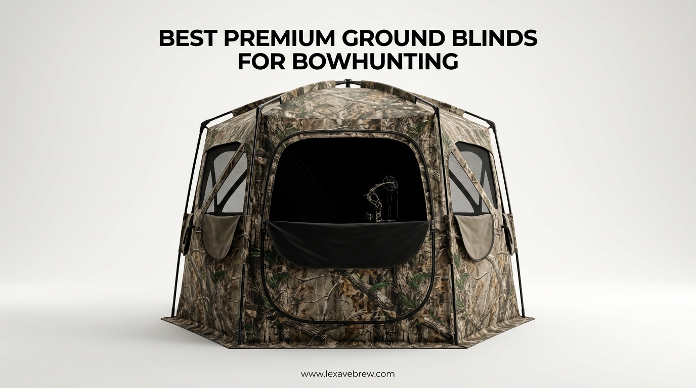 Best Premium Ground Blinds for Bowhunting