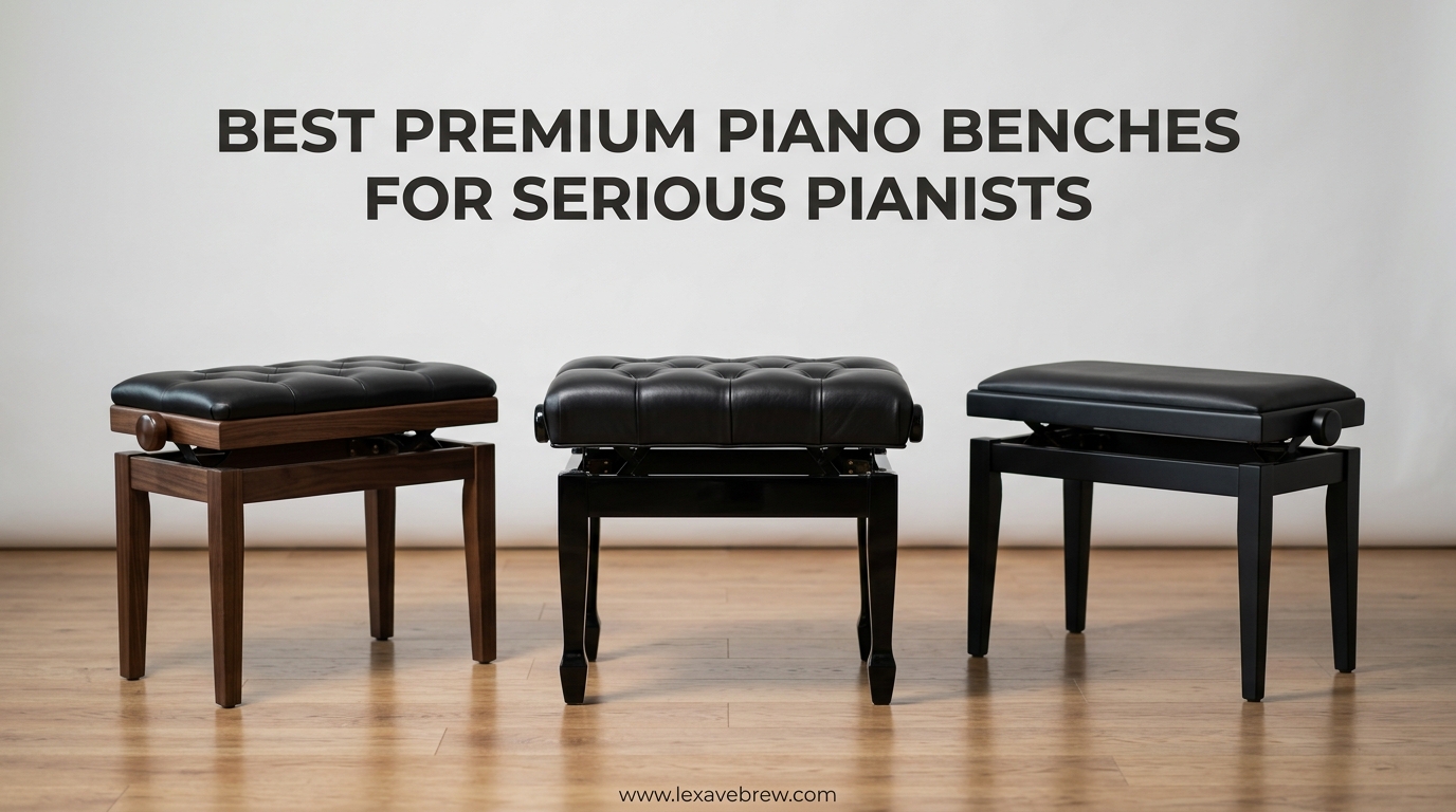 Best Premium Piano Benches for Serious Pianists