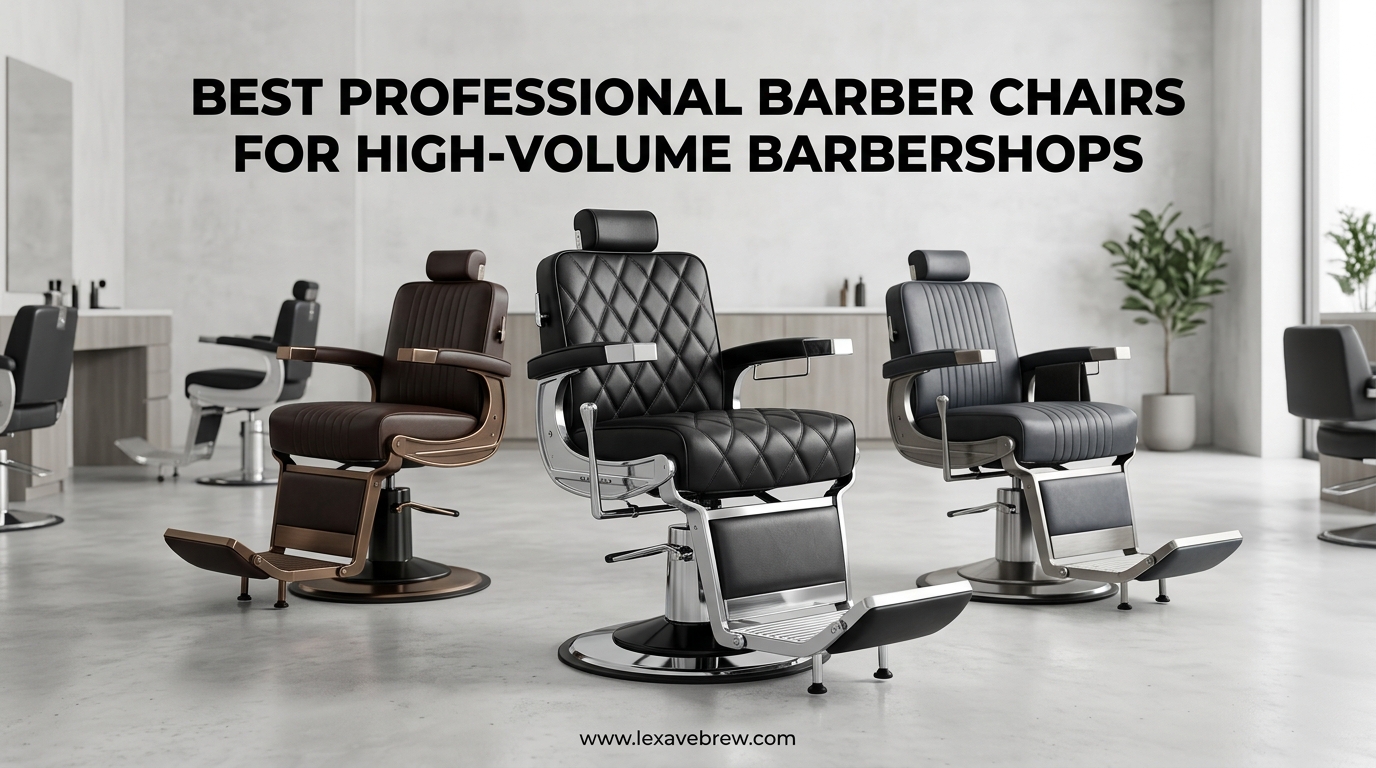 Best Professional Barber Chairs for High-Volume Barbershops