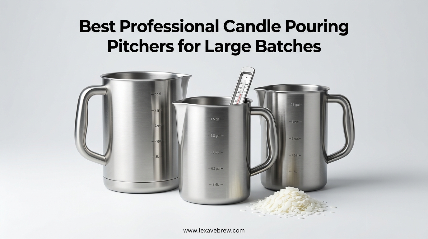 Best Professional Candle Pouring Pitchers for Large Batches