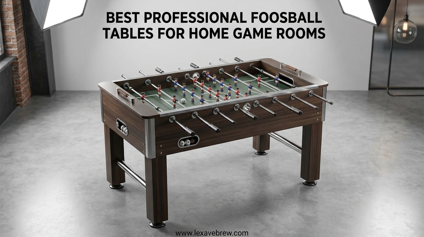Best Professional Foosball Tables for Home Game Rooms