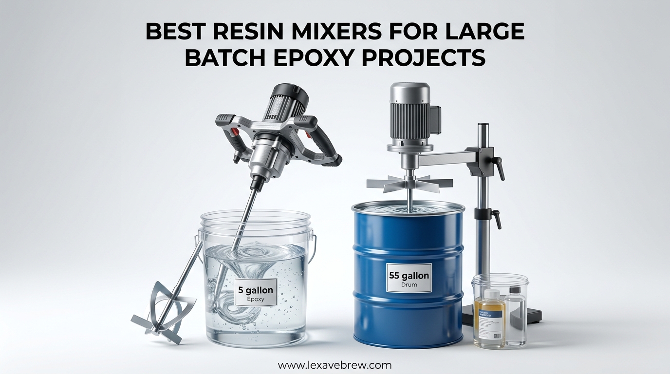 Best Resin Mixers for Large Batch Epoxy Projects