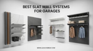 Best Slat Wall Systems for Garages