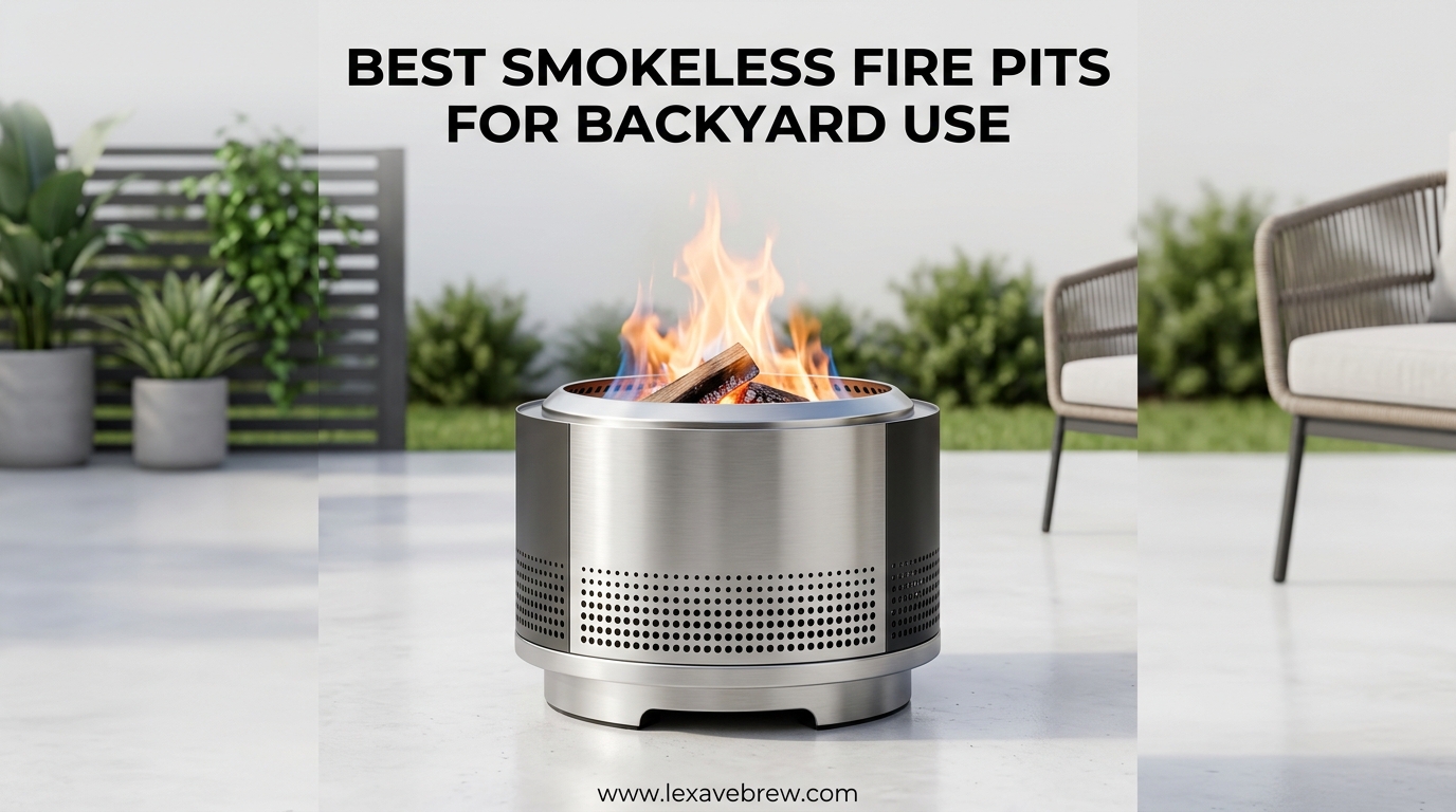 Best Smokeless Fire Pits for Backyard Use