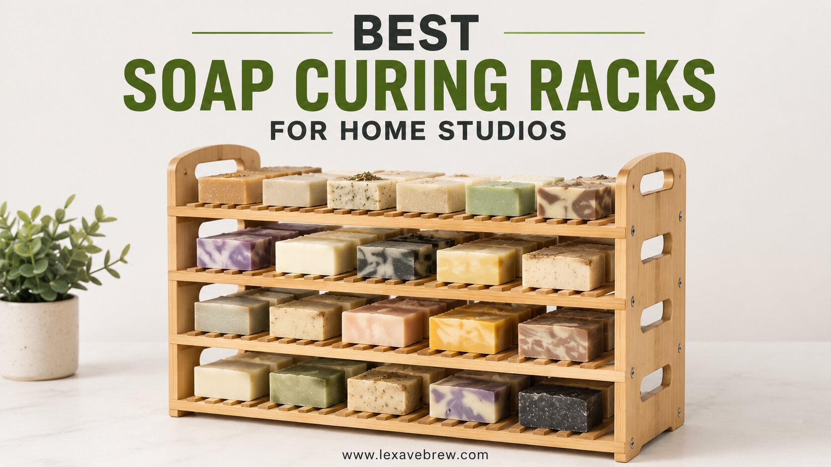 Best Soap Curing Racks for Home Studios