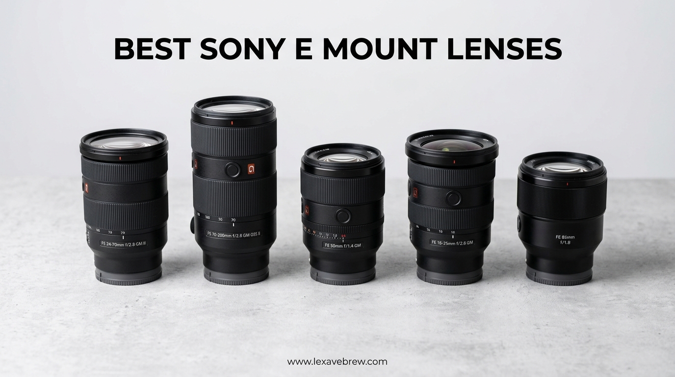 Best Sony E Mount Lenses