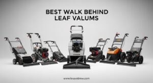 Best Walk Behind Leaf Vacuums