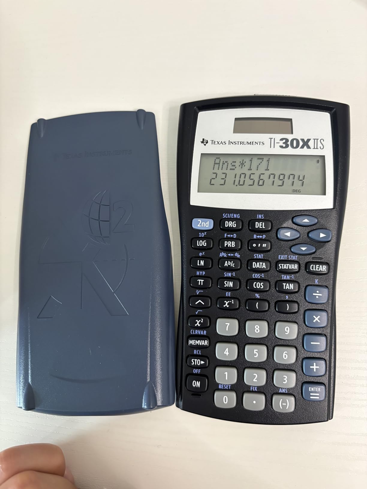 Texas Instruments TI-30XIIS Scientific Calculator, Black with Blue Accents customer photo 2