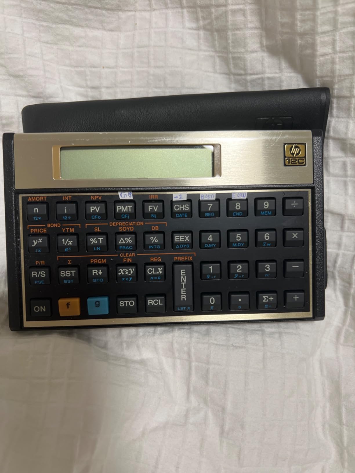 HP 12C Financial Calculator - 120+ Functions: TVM, NPV, IRR, Amortization, Bond Calculations, Programmable Keys customer photo 1