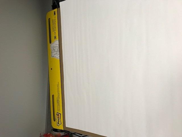 Post-it Super Sticky Easel Pad, 25 x 30 Inches, 30 Sheets/Pad, 6 Pads, Large White Premium Self Stick Flip Chart Paper customer photo 2