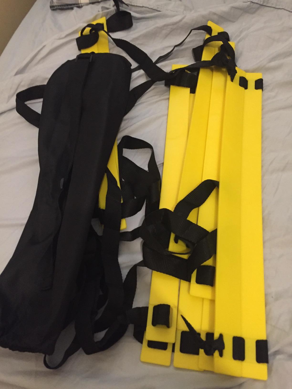 SKLZ Speed and Agility Ladder - Training Equipment for Athletes - Improve Coordination, Footwork, and Quickness customer photo 2