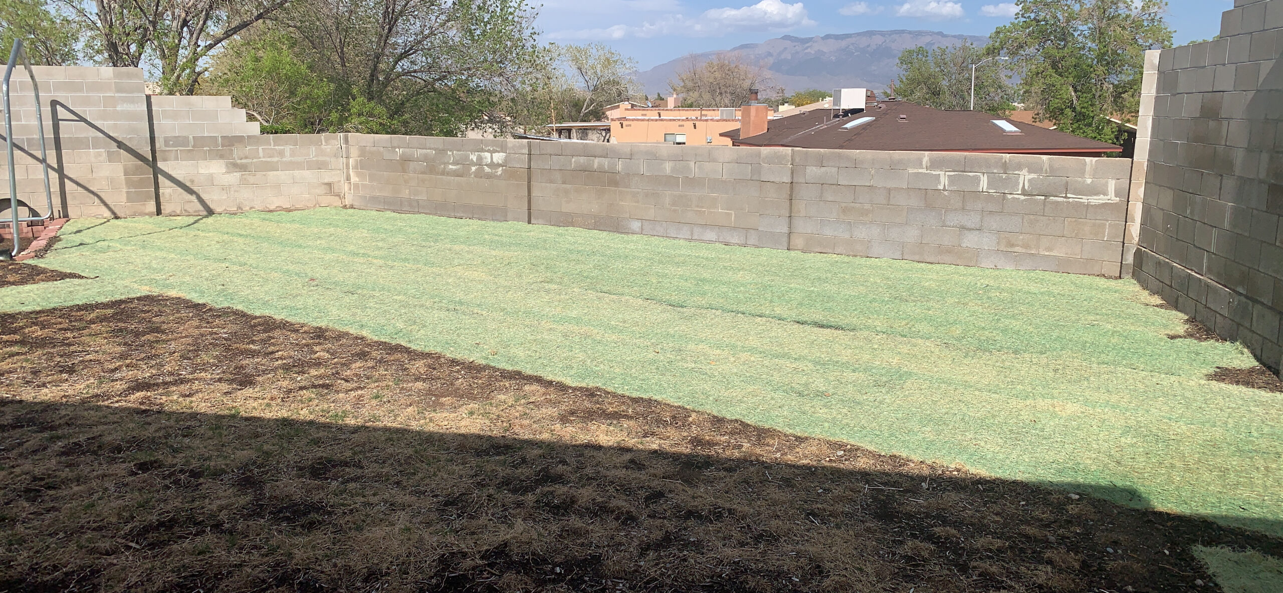 Curlex II Erosion Control Fabric, Double Netting, Green, 4ft x 112-1/2ft customer photo 1