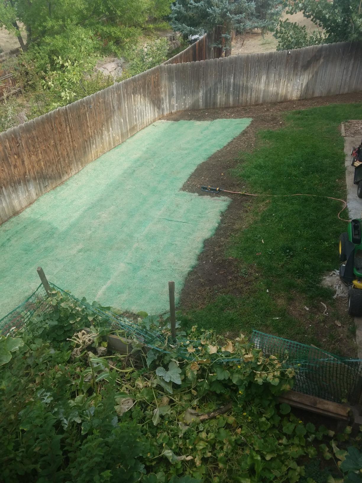 Curlex II Erosion Control Fabric, Double Netting, Green, 4ft x 112-1/2ft customer photo 2