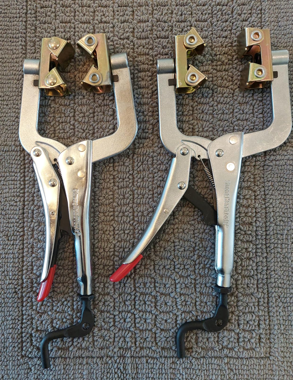 Strong Hand Tools - STRONG - PG114V Strong hand Tools PG114V Pipe Pliers with Large V-Pads, 11-Inch customer photo 1