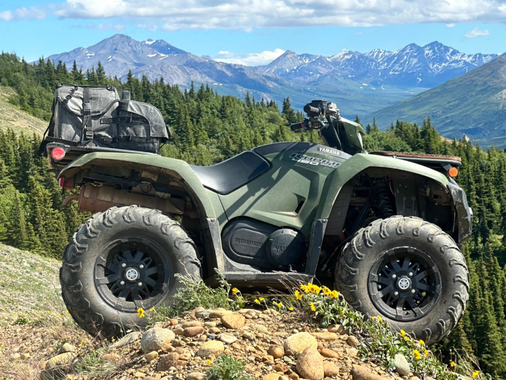 ATV TEK Arch Series Oversized Rear Rack Utility Pack, Padded ATV Cargo Bag in Kings Mountain Shadow Camo, Spacious Multi-Compartment ATV Storage Bag with Seamless Seal for Gear and Trail Essentials customer photo 1