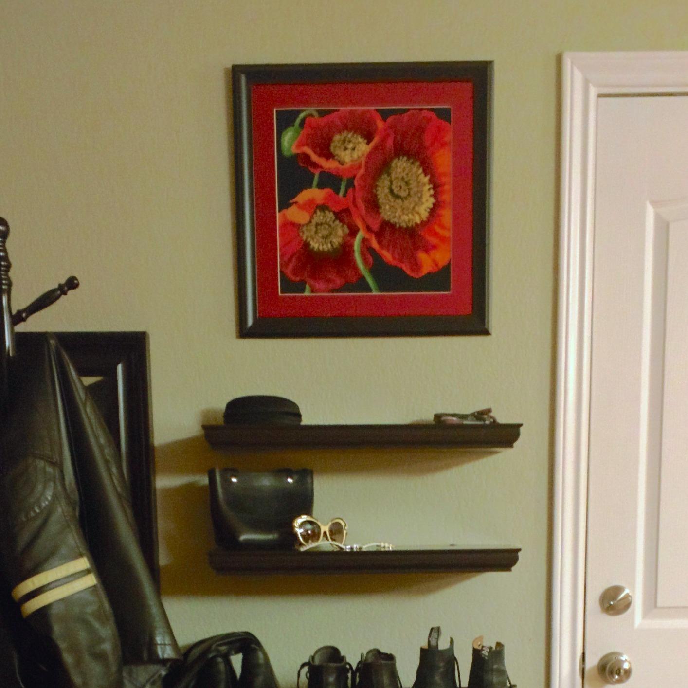 Dimensions Wilton Dimensions Needlepoint Kit, Red Poppy Trio, 14'' x 14'' customer photo 1
