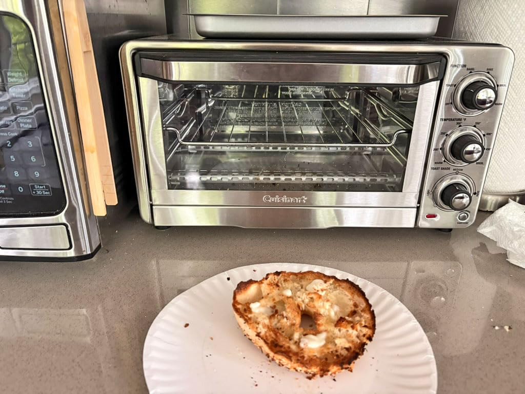 Cuisinart Custom Classic Toaster Oven Broiler, 1800 Watt Countertop Toaster Oven to Bake, Broil, and Toast, TOB-40N, Brushed Stainless Steel customer photo 1
