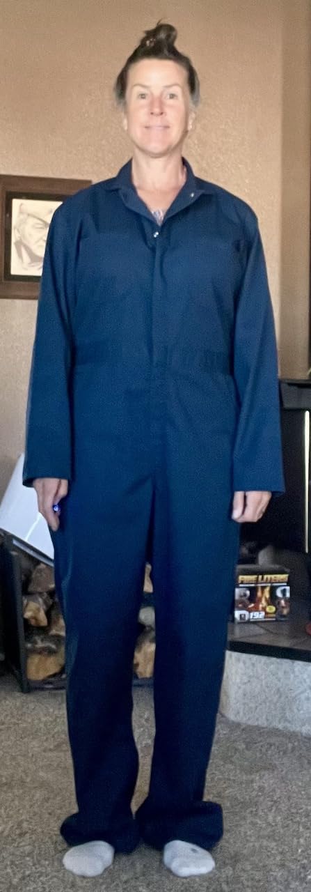 Red Kap Men's Twill Action Back Coverall With Chest Pockets - Mechanic Coveralls With Oversized Fit, Concealed Zippers customer photo 1