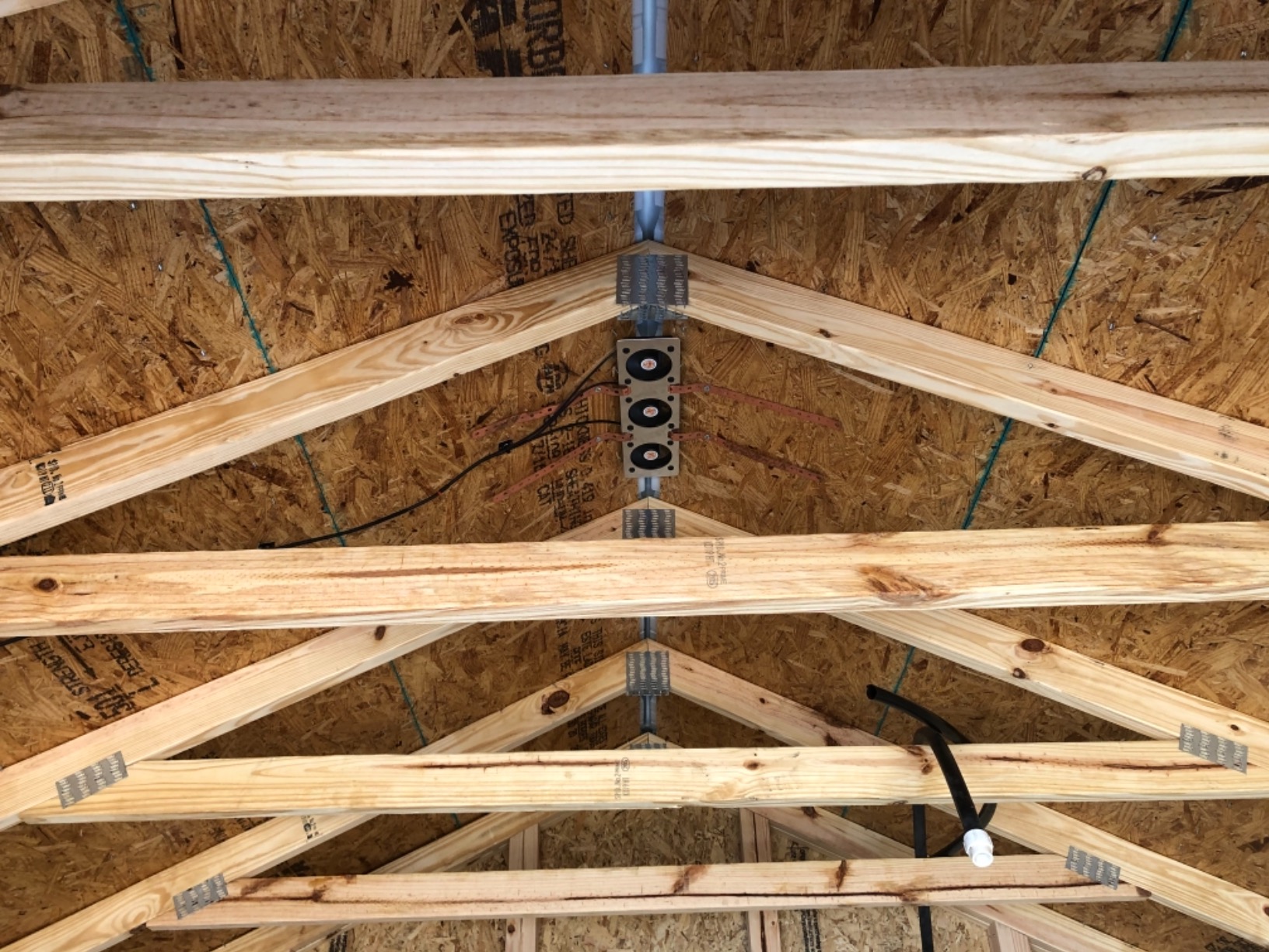Solar Attic Fan for Ridge Vents - Solar Roof Vent Solution - Solar RidgeBlaster customer photo 1