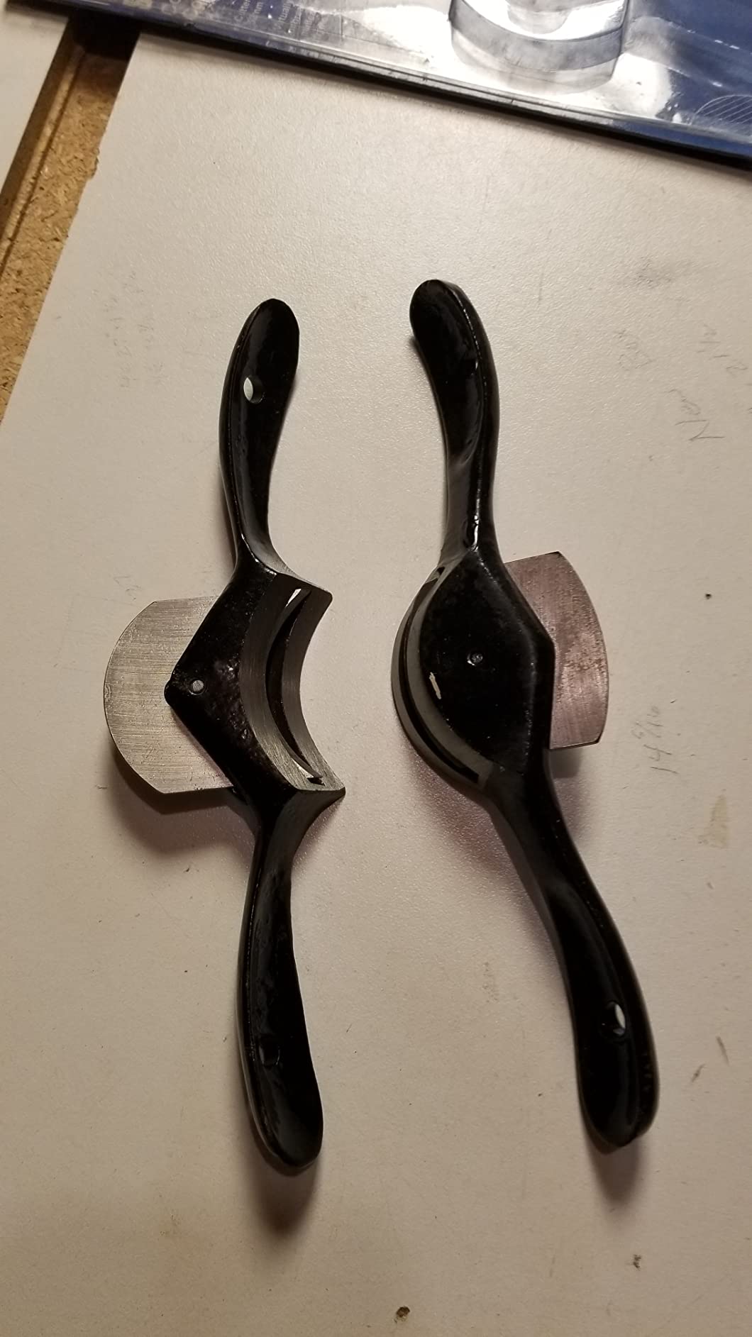Faithfull FAISSTWIN Spokeshave Twin Pack Concave and Convex, Black|grey|blue customer photo 1