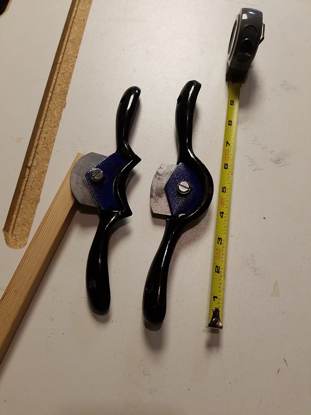 Faithfull FAISSTWIN Spokeshave Twin Pack Concave and Convex, Black|grey|blue customer photo 2