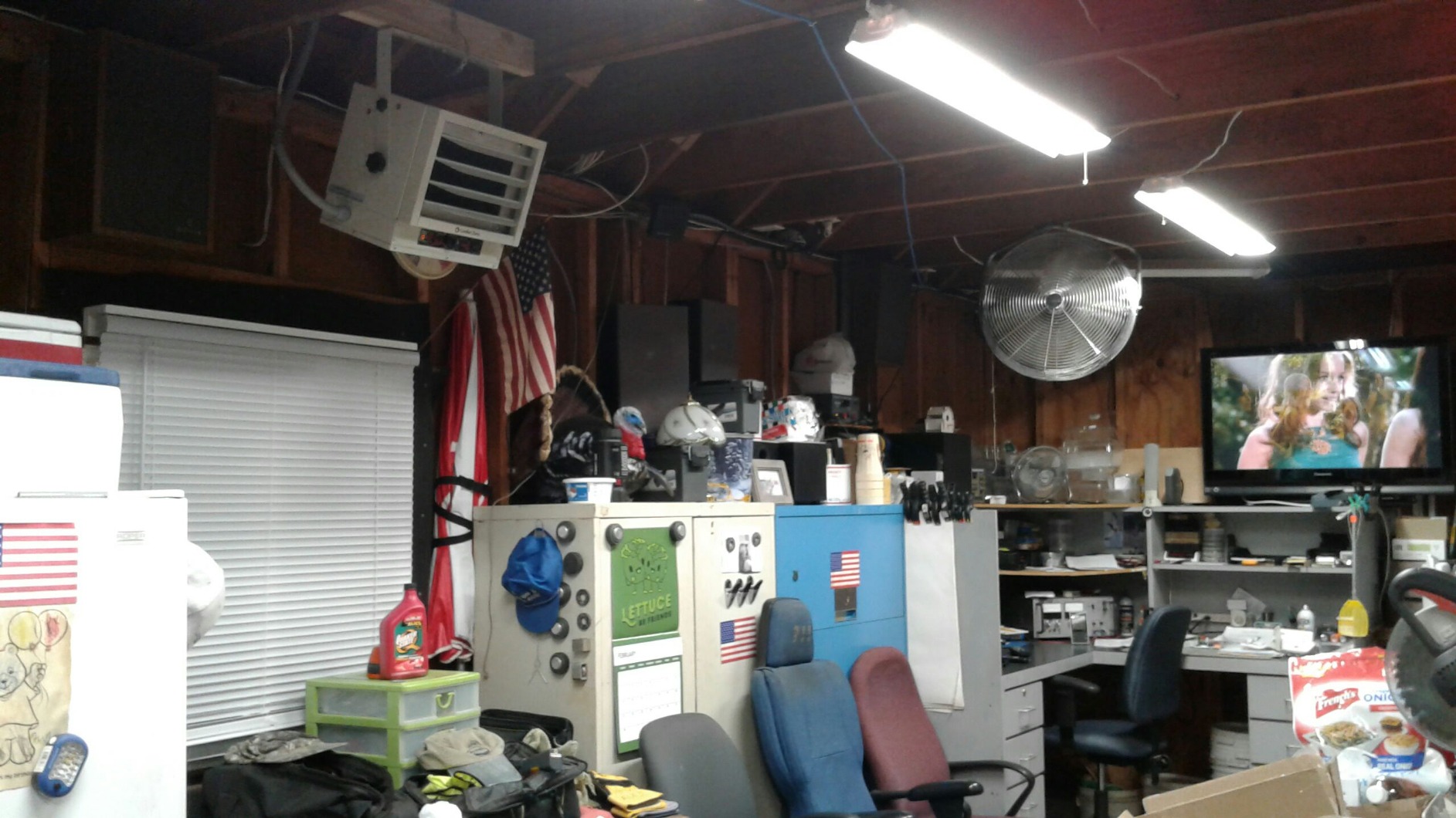 Comfort Zone 5000W Ceiling Mounted Garage Heater - 240V Electric Shop Heater with 3 Heat Settings, Overheat Protection, ETL Listed customer photo 1