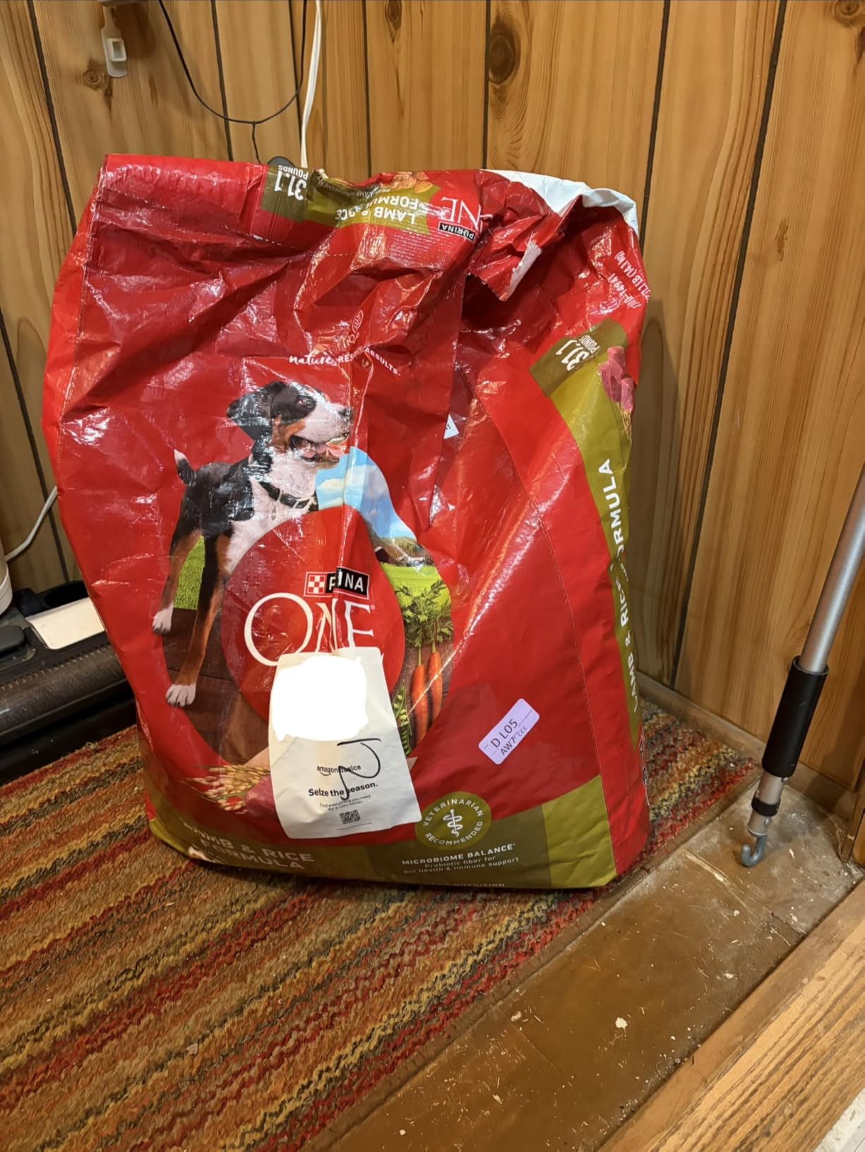 Purina ONE Dry Dog Food Lamb and Rice Formula, 31.1 lb Bag customer photo 2