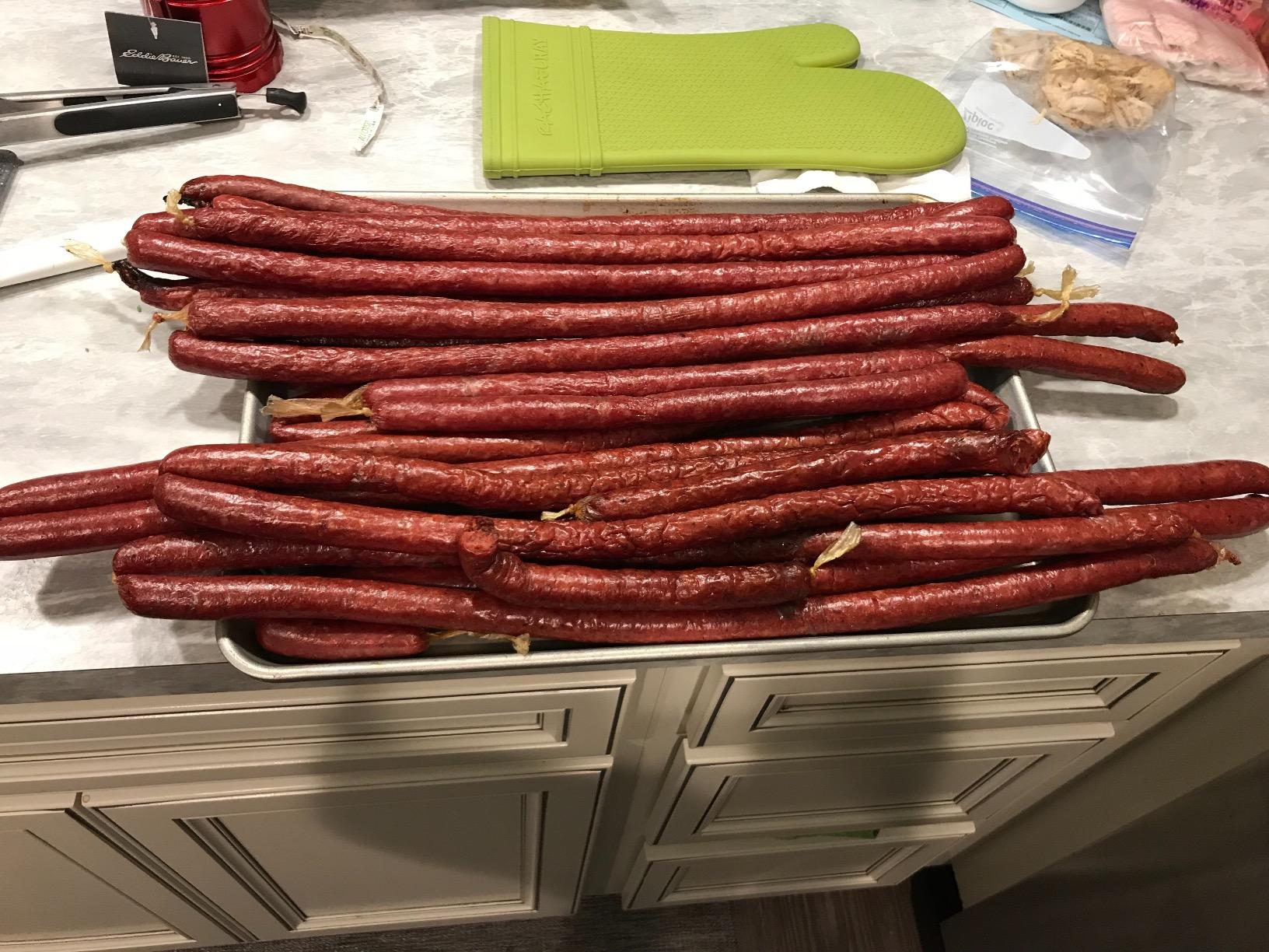 LEM Products Backwoods Original Snack Stick Seasoning Sausage Kit, Ideal for Wild Game, Seasons Up to 20 Pounds of Meat, 1 Pound, 2.7 Ounce Package with Pre-Measured Cure Packet Included customer photo 1