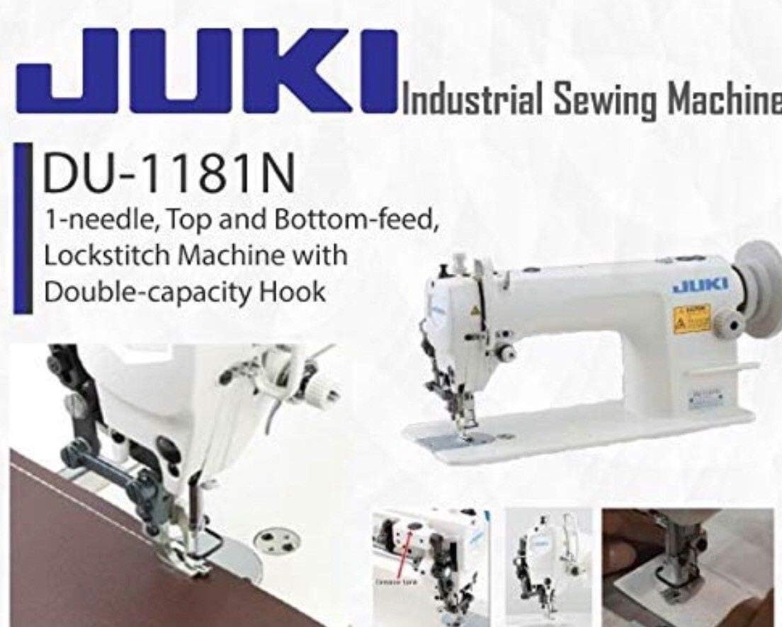 NEW Juki DU-1181 Single Needle Walking Foot Complete w/ K.D. Stand & Servo Motor customer photo 1