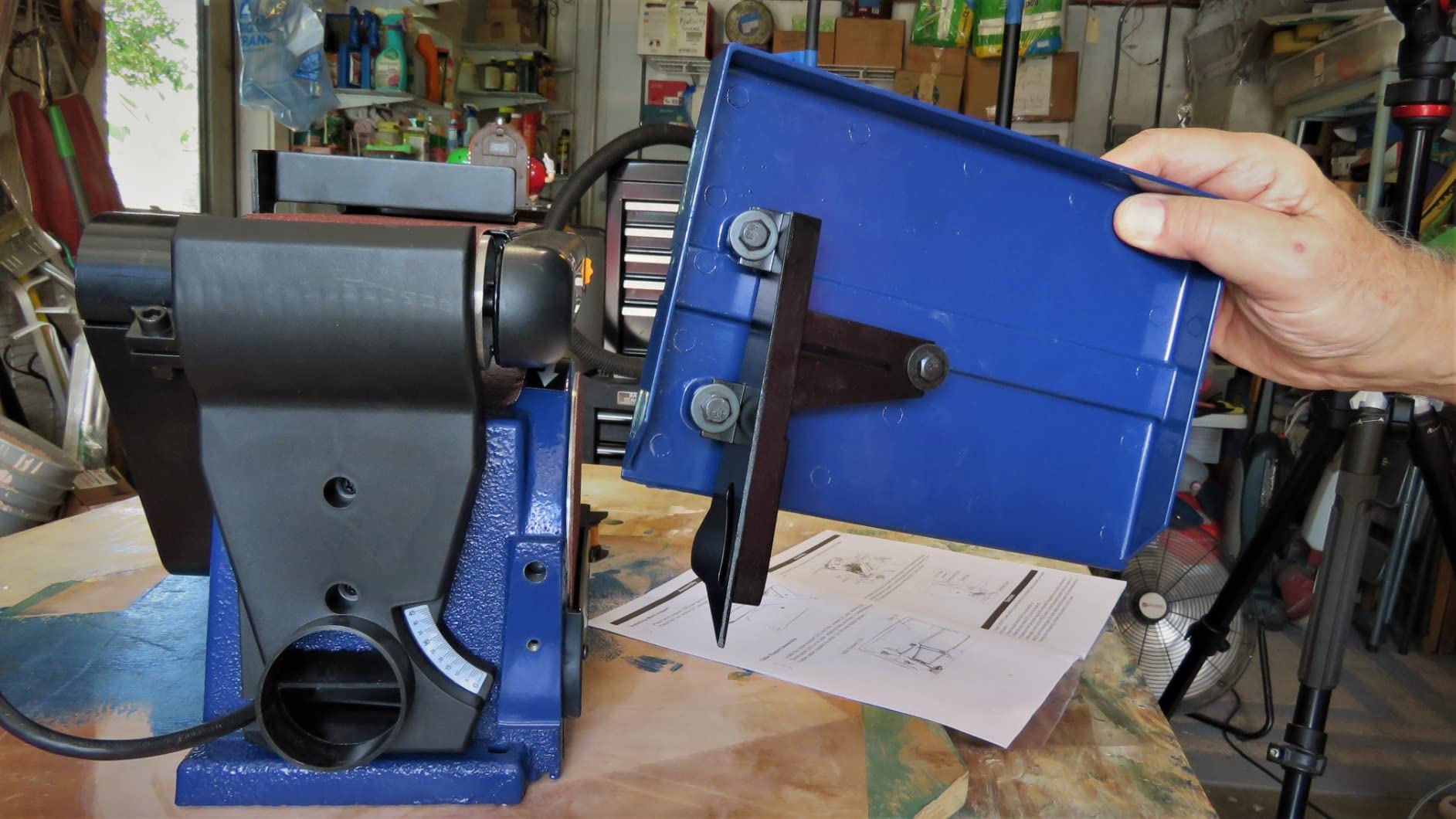 Rikon 50-112 4-Inch x 36-Inch Belt 6-Inch Disc Sander customer photo 2