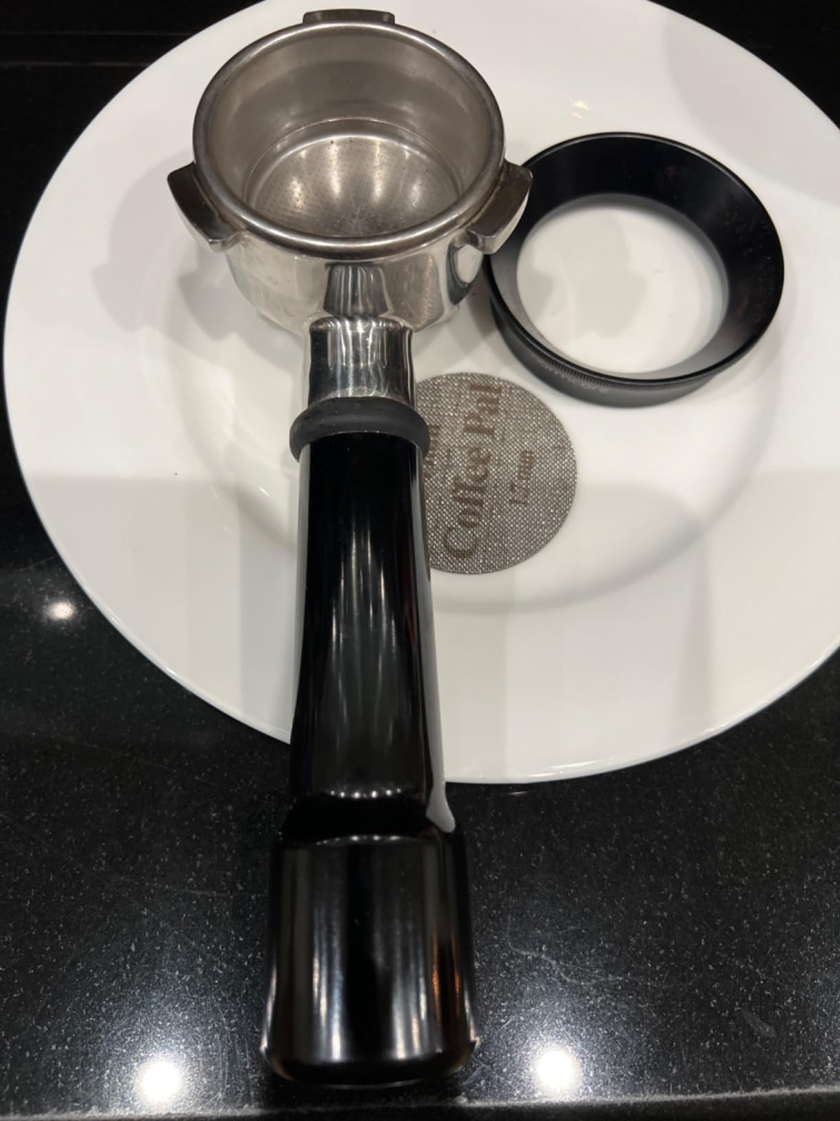 Breville Infuser Espresso Machine BES840XL, Black Sesame customer photo 1