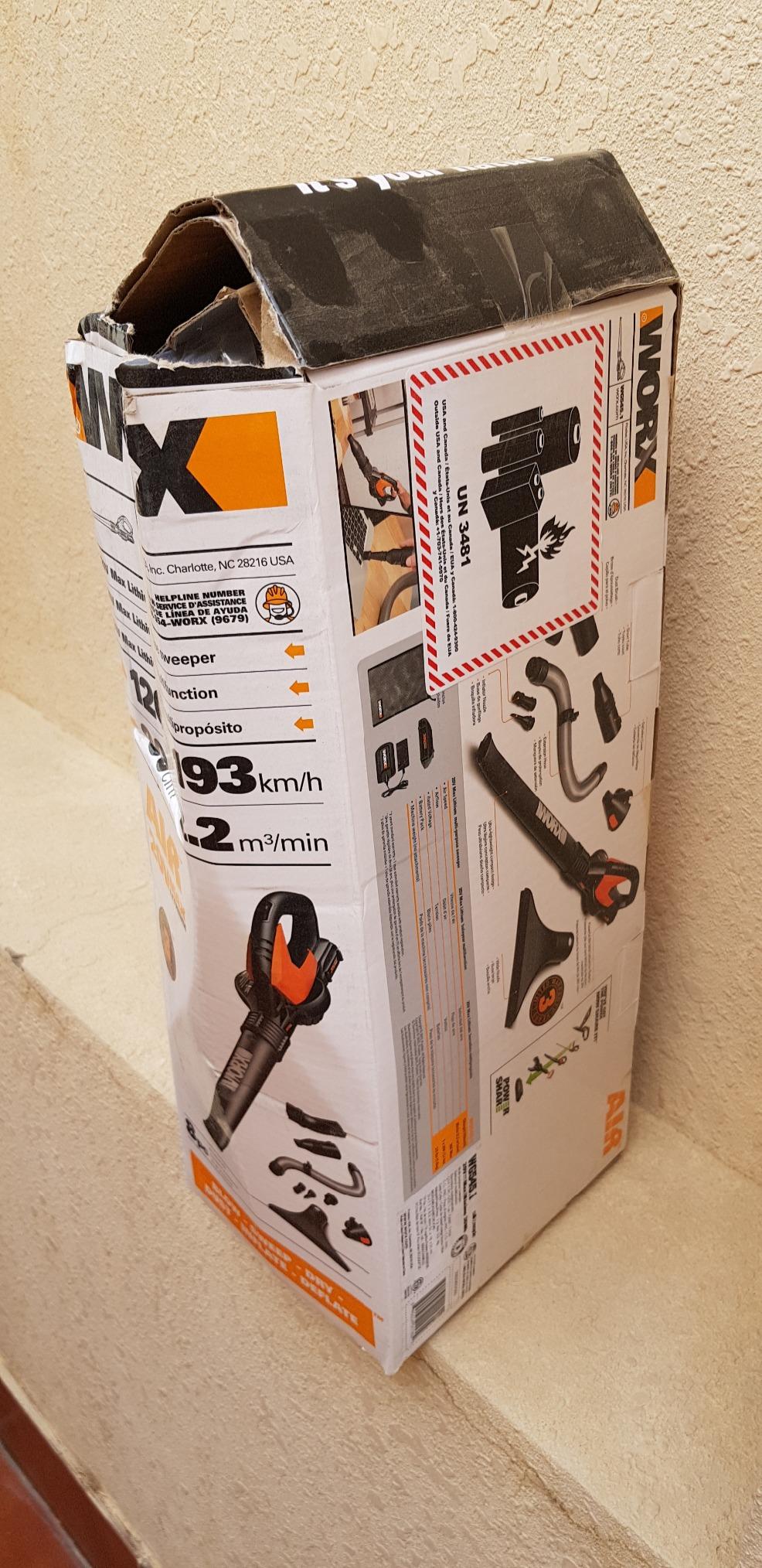 WORX Cordless Leaf Blower, Electric Blowers for Lawn Care with 120 MPH & 3.5 LBS, Long Nozzle Design for Narrow Spaces with Cleaning Attachments, Battery & Charger Included, WG545.1 customer photo 2