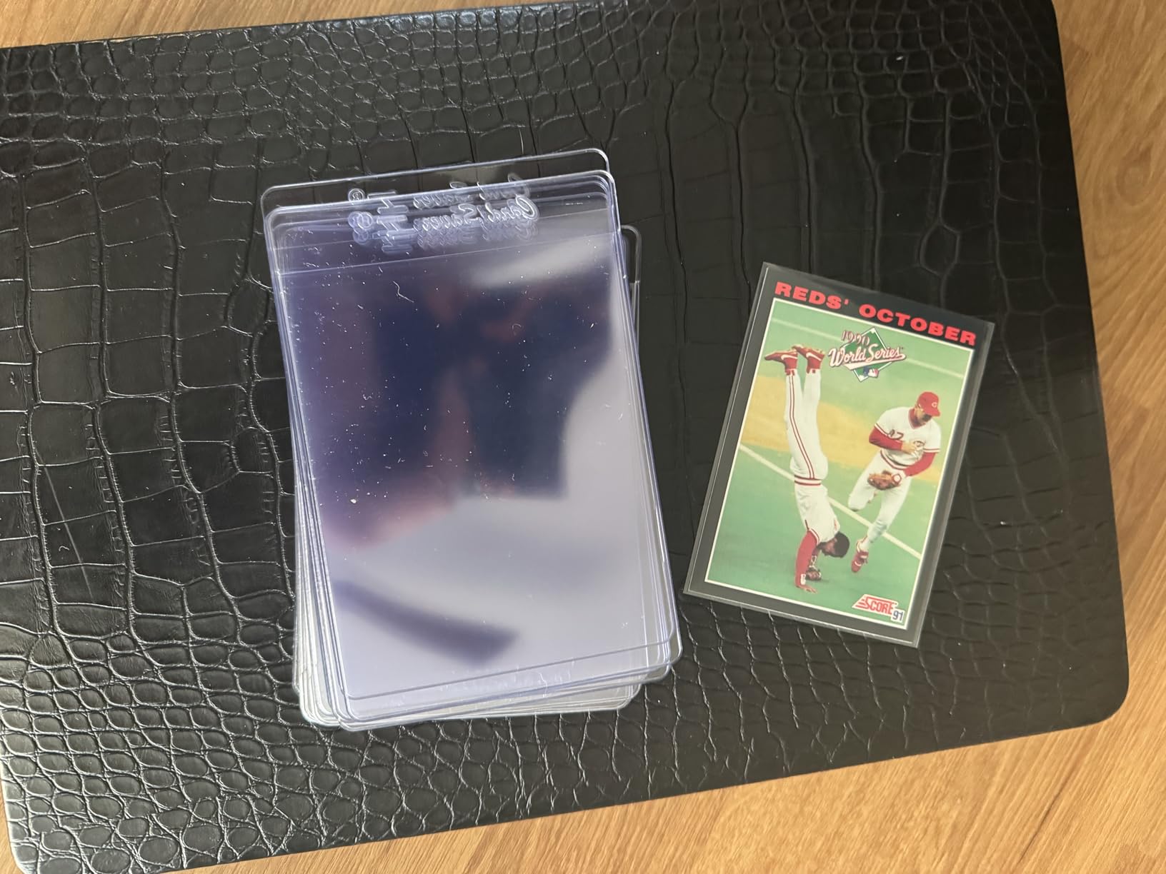 Cardboard Gold Card Saver 1-200Count - Semi Rigid Card Holder, Trading Card Protectors - PSA-Approved Cardsaver for Baseball, Trading, Sports Cards customer photo 2