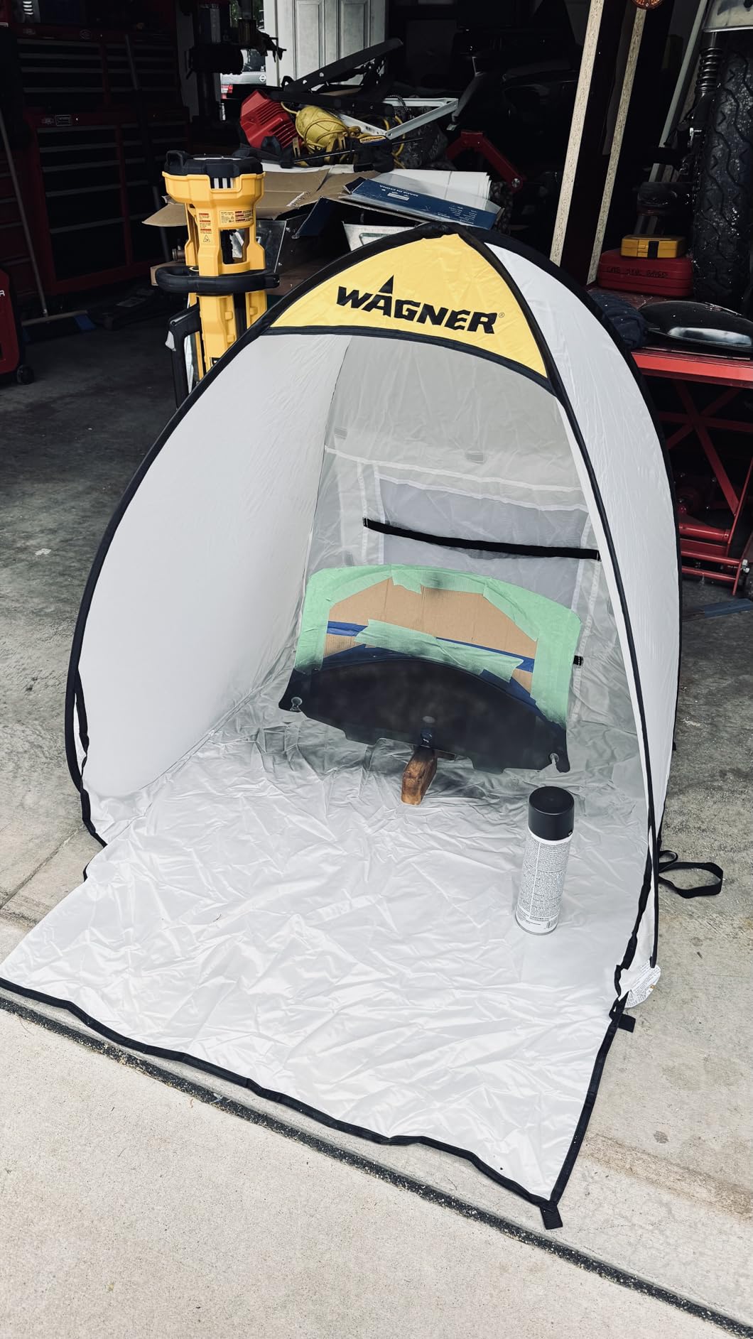 HomeRight Large Spray Shelter C900038 Portable Paint Booth for DIY Spray Painting, Hobby Paint Booth Tool Painting Station, Spray Paint Tent customer photo 1