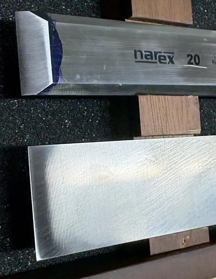 Narex 6 pc Set 6 mm (1/4), 10 (3/8), 12 (1/2), 16 (5/8), 20 (13/16), 26 (1-1/16) Woodworking Chisels in Wooden Presentation Box 853053 customer photo 1