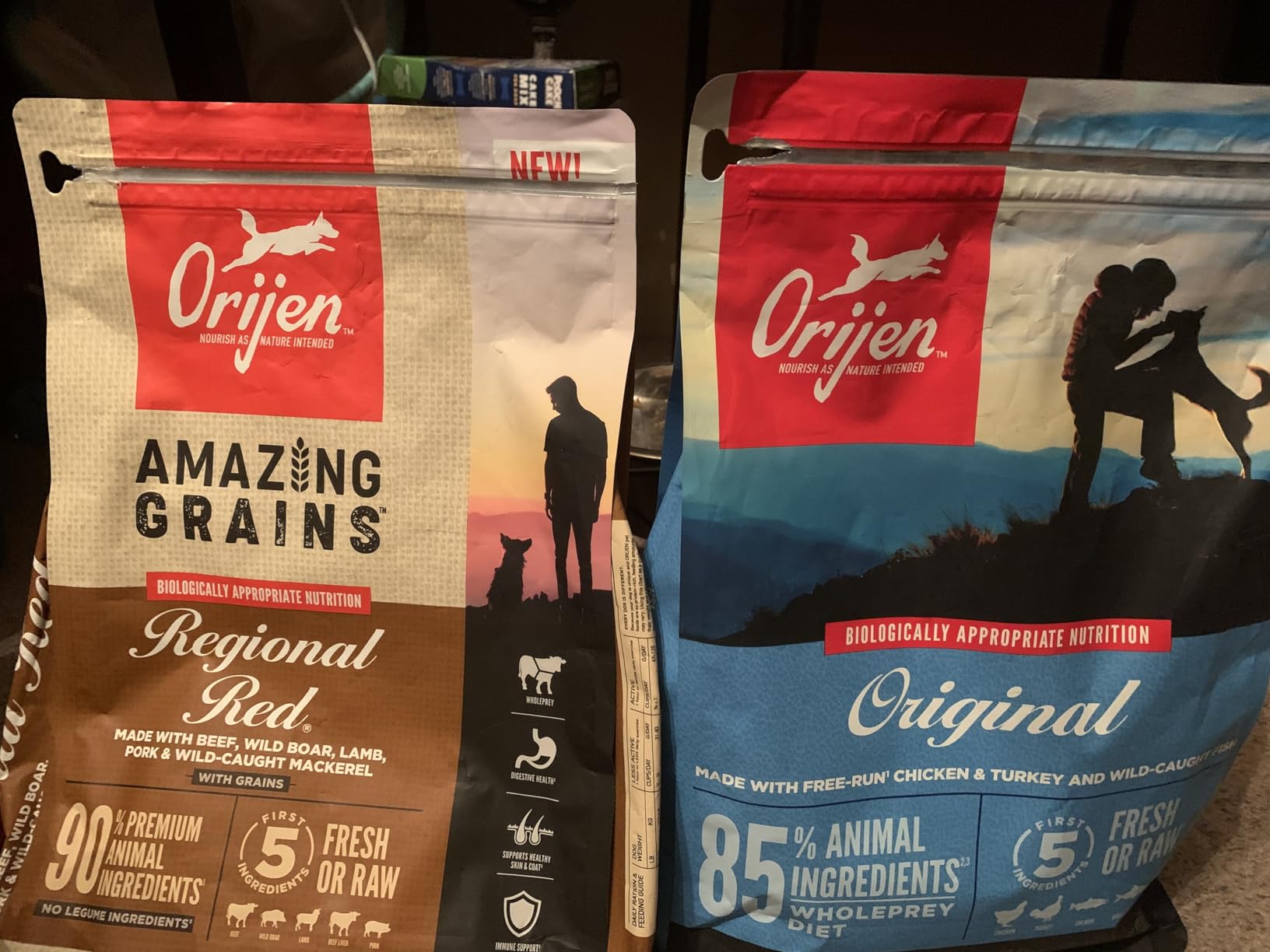 ORIJEN Grain Free High Protein Dry Dog Food Original Recipe, 4.5lb Bag customer photo 1