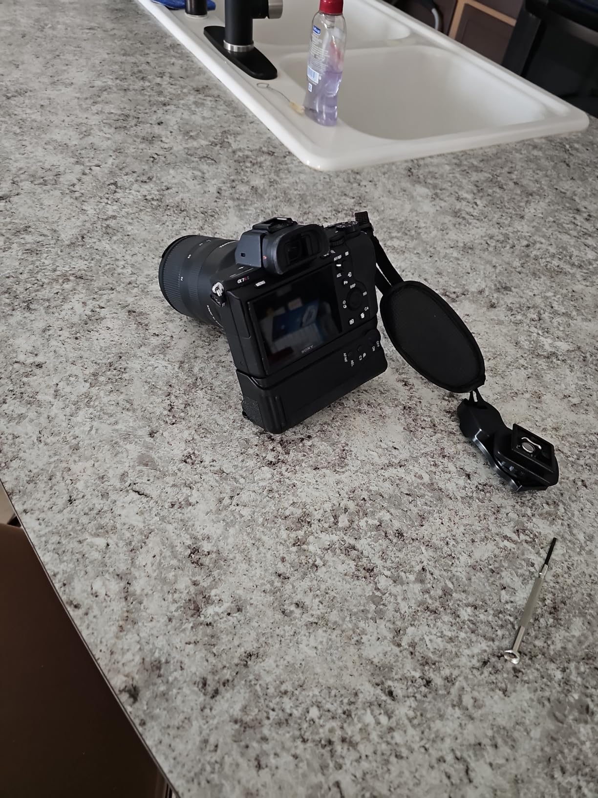 MCO-A7II Vertical Battery Grip as VG-C2EM Replacement for Sony A7II A7S II A7R II, Hold NP-FW50 Battery(Battery not Included) customer photo 1