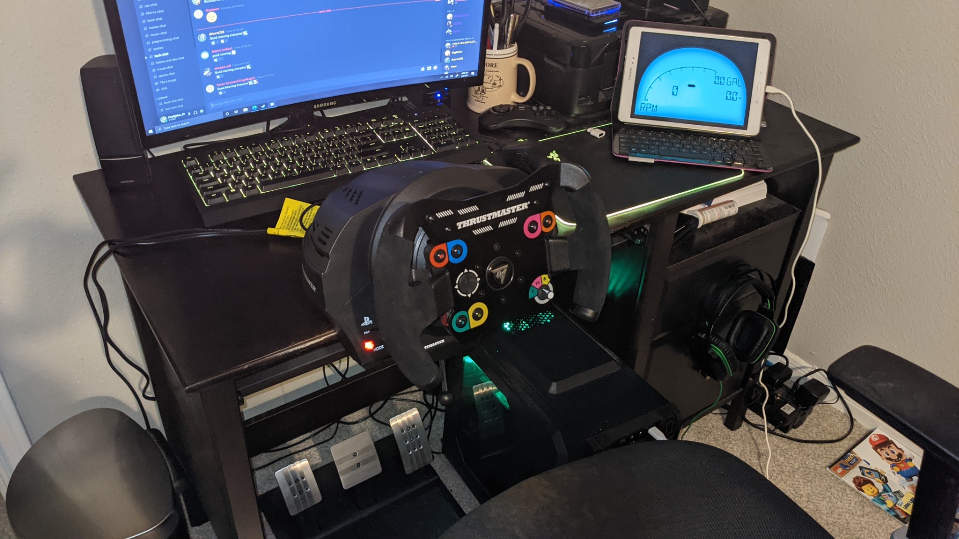 Thrustmaster T300RS GT Steering Wheel Set - Premium Force Feedback Sim Racing Wheel & Pedals for PS5, PS4 & PC | Realistic Driving Simulator for Sim Racing customer photo 2