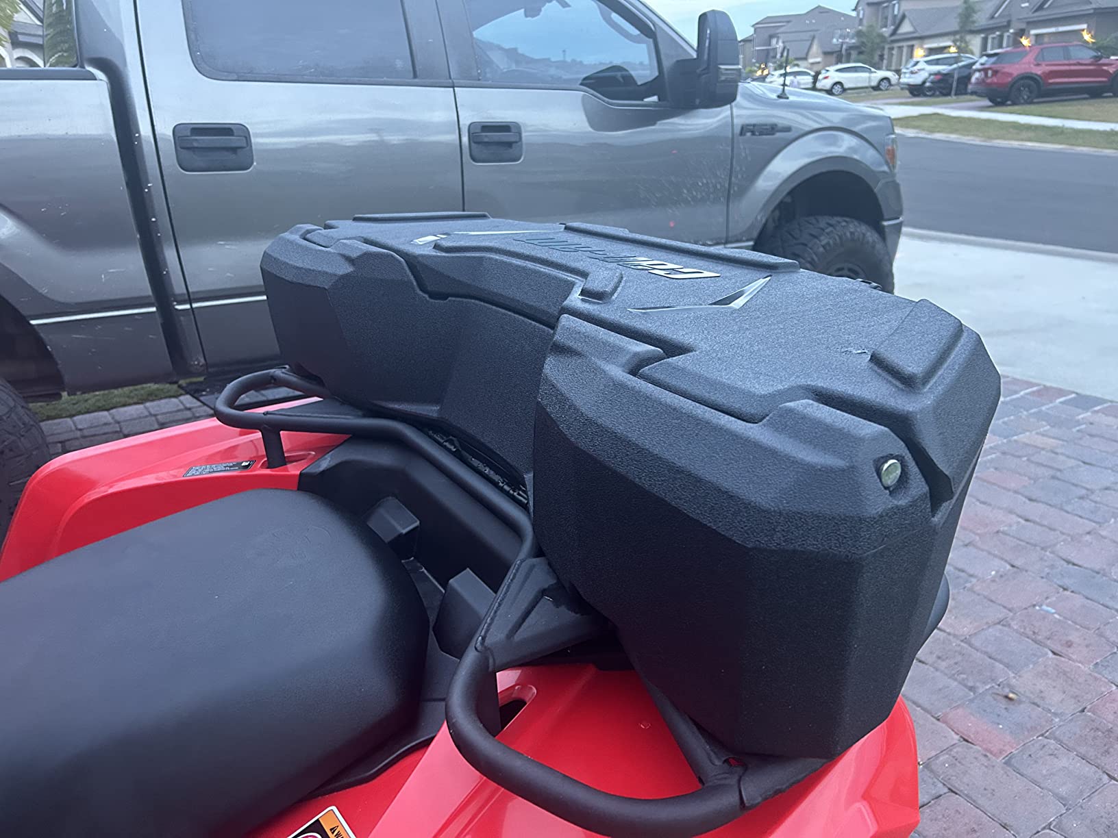 Can-Am New OEM ATV Black Cargo Storage Box, Outlander & Maverick, 715003879 customer photo 2