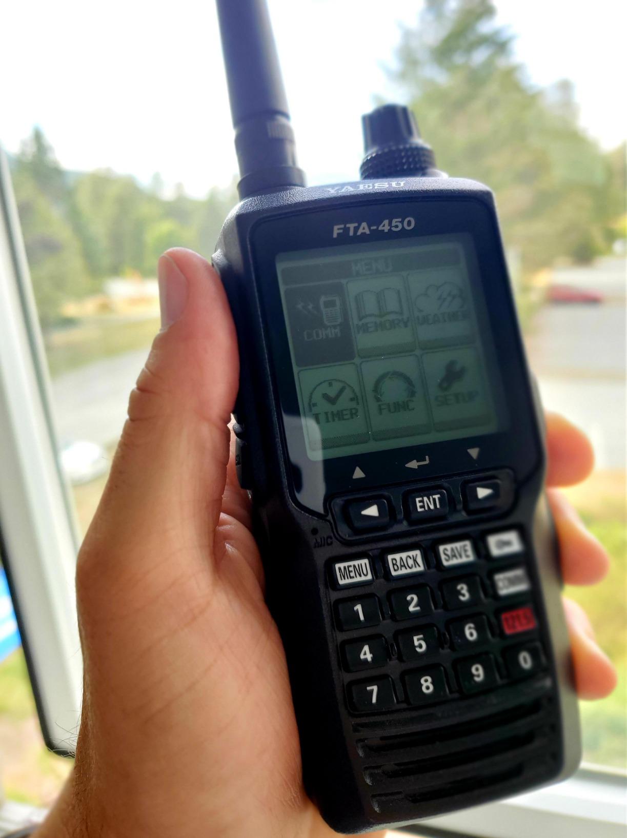 Yaesu FTA-450L Airband VHF Comm customer photo 1