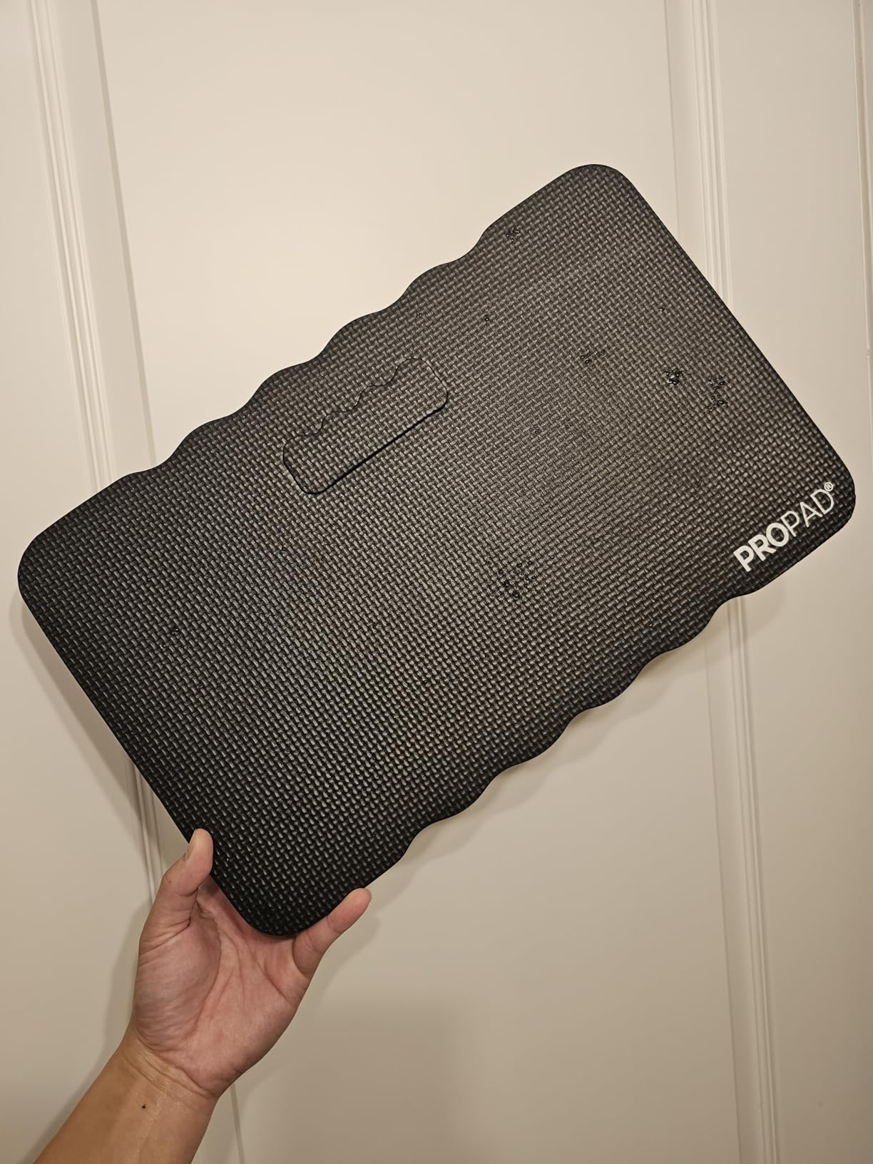 Thick Kneeling Pad, Garden Kneeler for Gardening, Bath Kneeler for Baby Bath, Kneeling Mat for Exercise & Yoga, Knee Pad for Work, Floor Foam Pad, Extra Large (XL) 18 x 11 x 1.5 Inches, Black customer photo 2