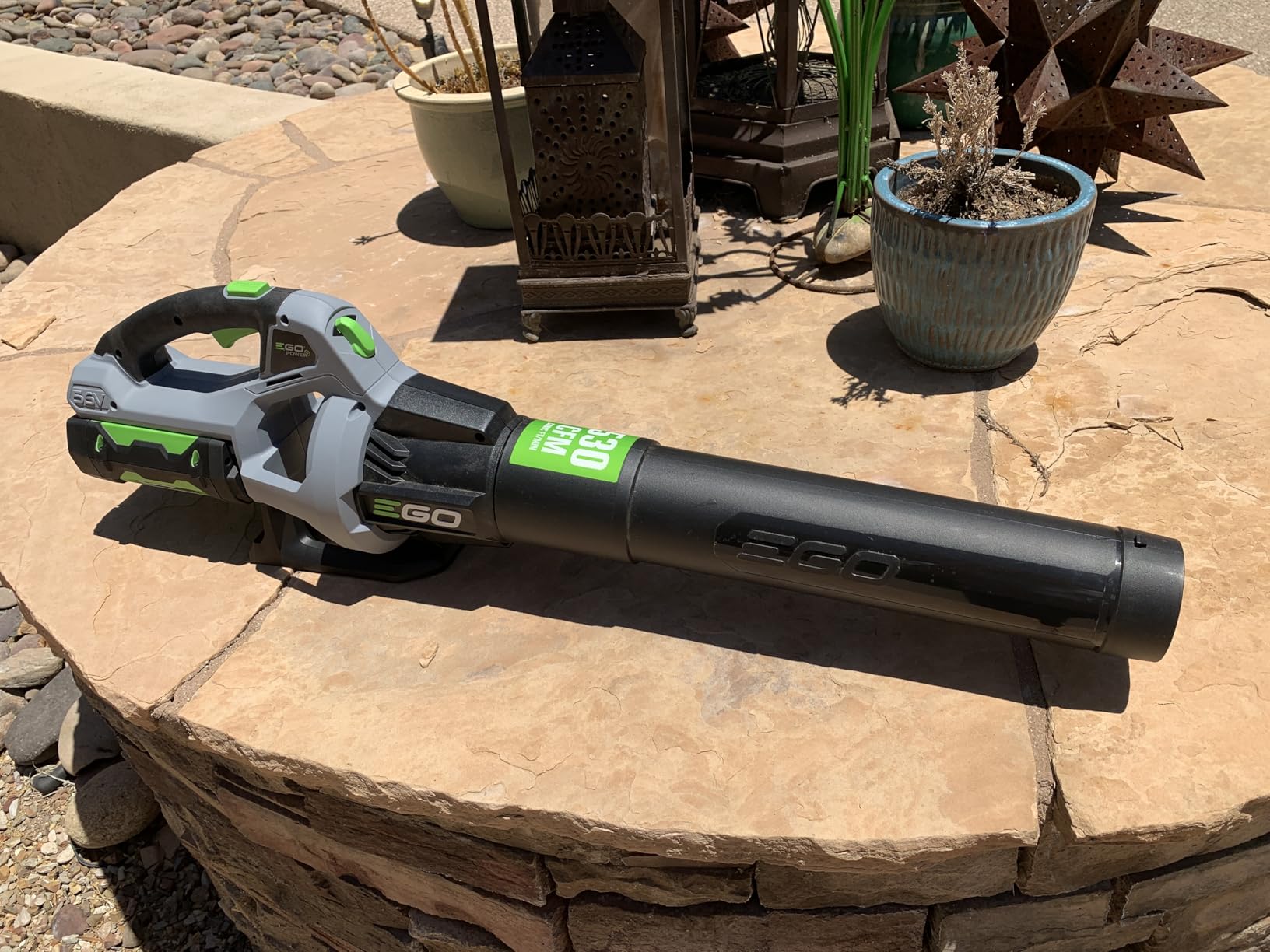 EGO Power+ LB5302 Cordless Electric Leaf Blower 530 CFM, Includes 56V 2.5Ah Battery and Charger customer photo 1