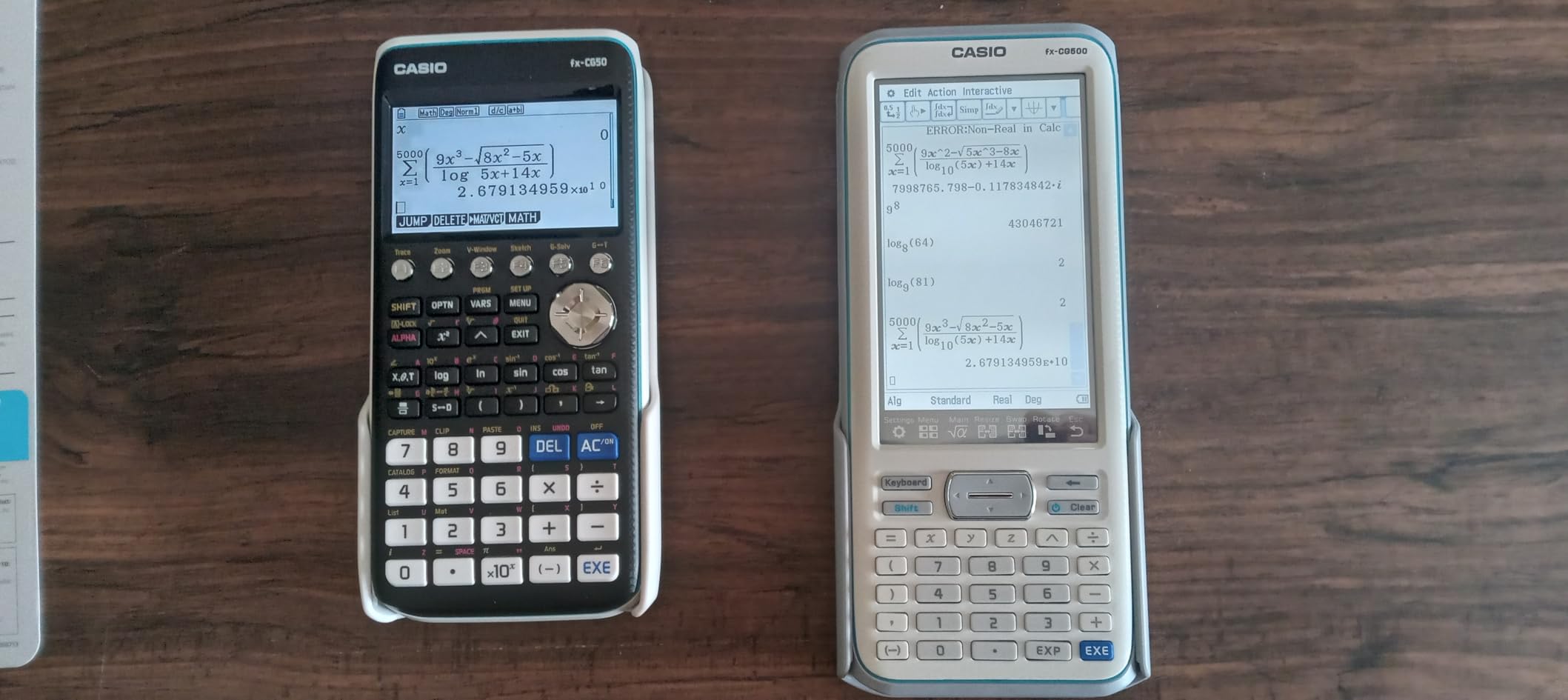 Casio PRIZM FX-CG50 Color Graphing Calculator customer photo 2