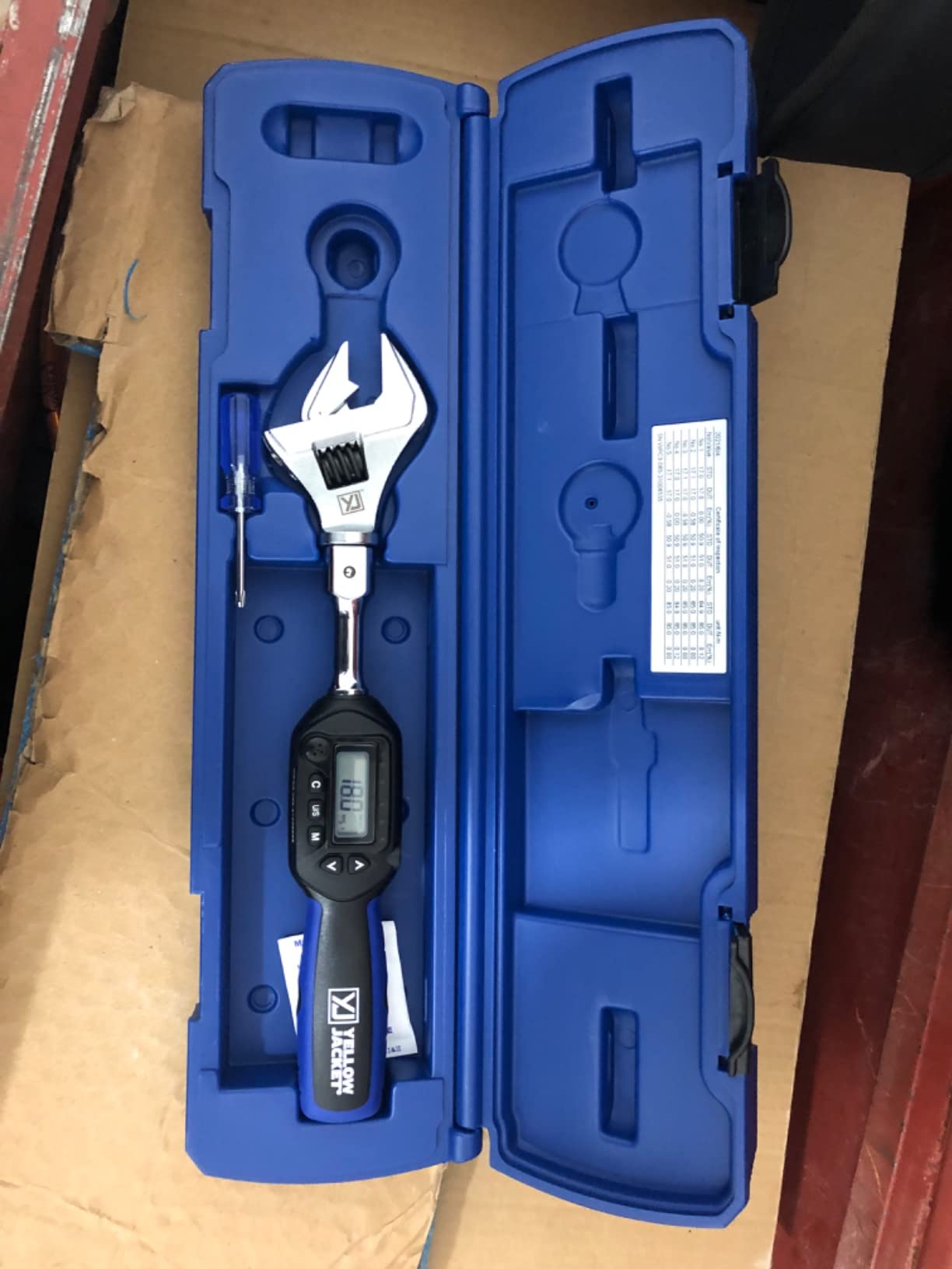 Yellow Jacket 60648 Digital Adjustable Torque Wrench customer photo 1