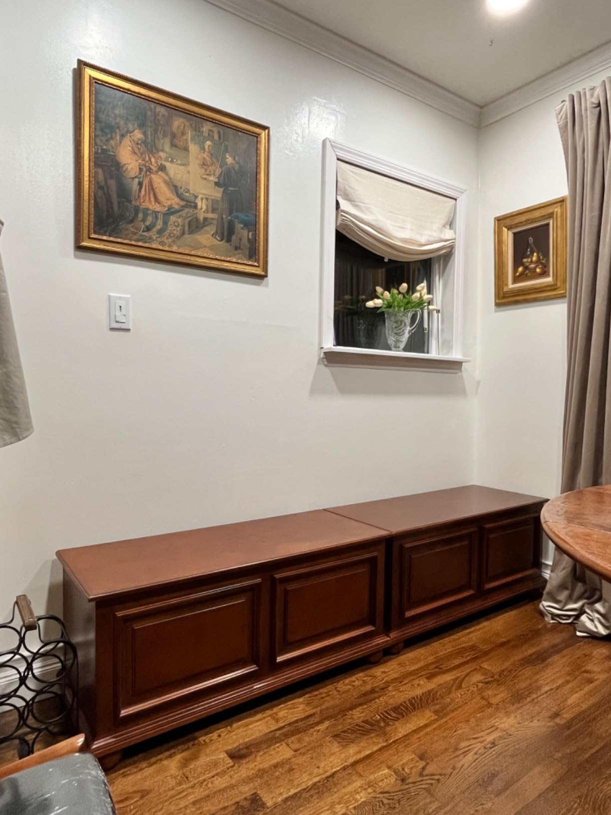Powell Furniture Chadwick Cedar Chest, Cherry customer photo 2